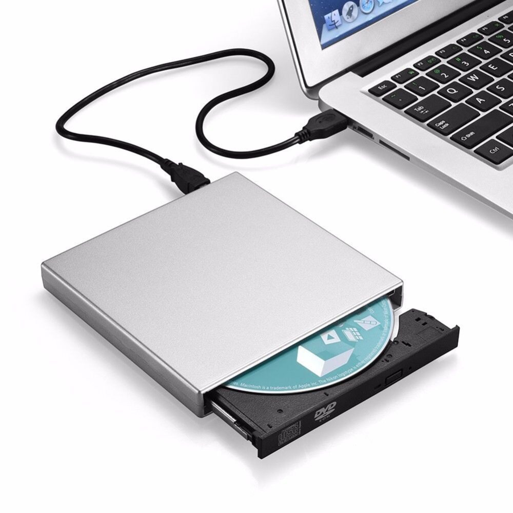 Ổ đĩa dvd usb 2.0 gắn ngoài mỏng chuyên nghiệp ổ đĩa cd rw đầu đọc đầu ghi cho máy vi tính xách tay khuyến mãi giao hàng bỏ qua khâu vận chuyển