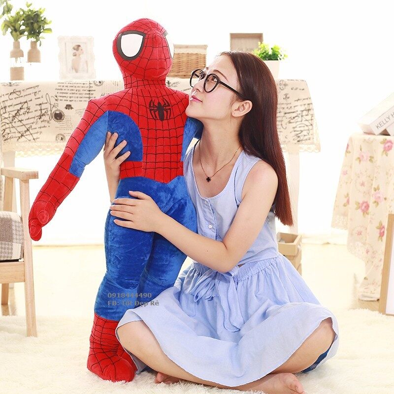 Người nhện nhôi bông cao 90cm