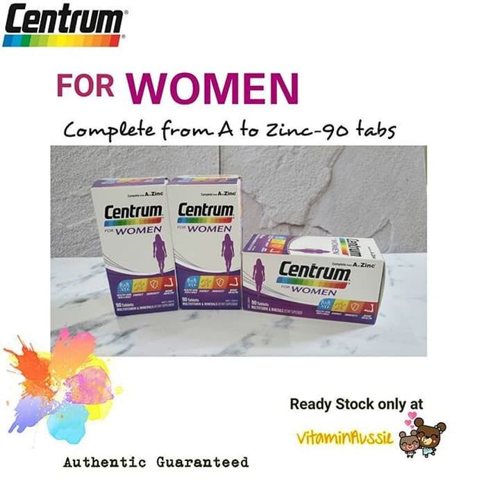 Bill úc - centrum for women 90 viên