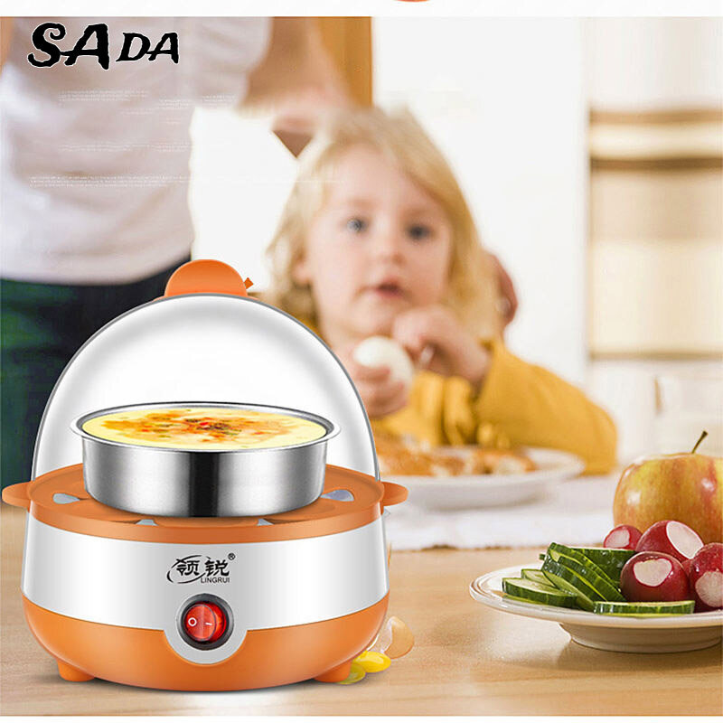SADA Nồi Hấp Trứng Một Tầng Nồi Hấp Trứng Nồi Hấp Trứng Mini Tự Động Ngắt Điện Nồi Hấp Trứng Luộc Tiện Dụng