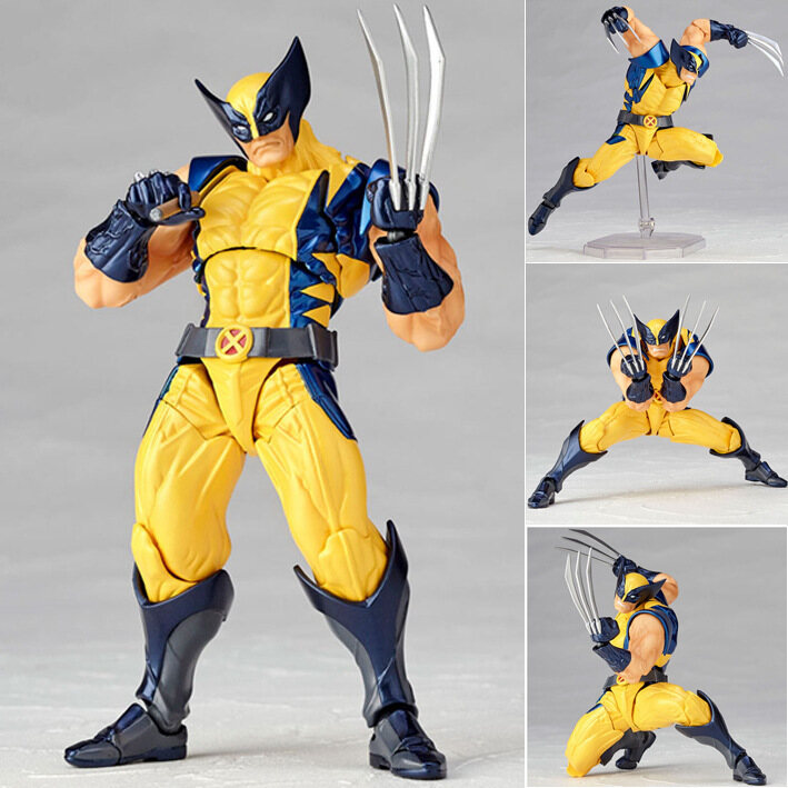 🌟giá hủy diệt🌟 mô hình wolverine người sói revoltech amazing yamaguchi full box