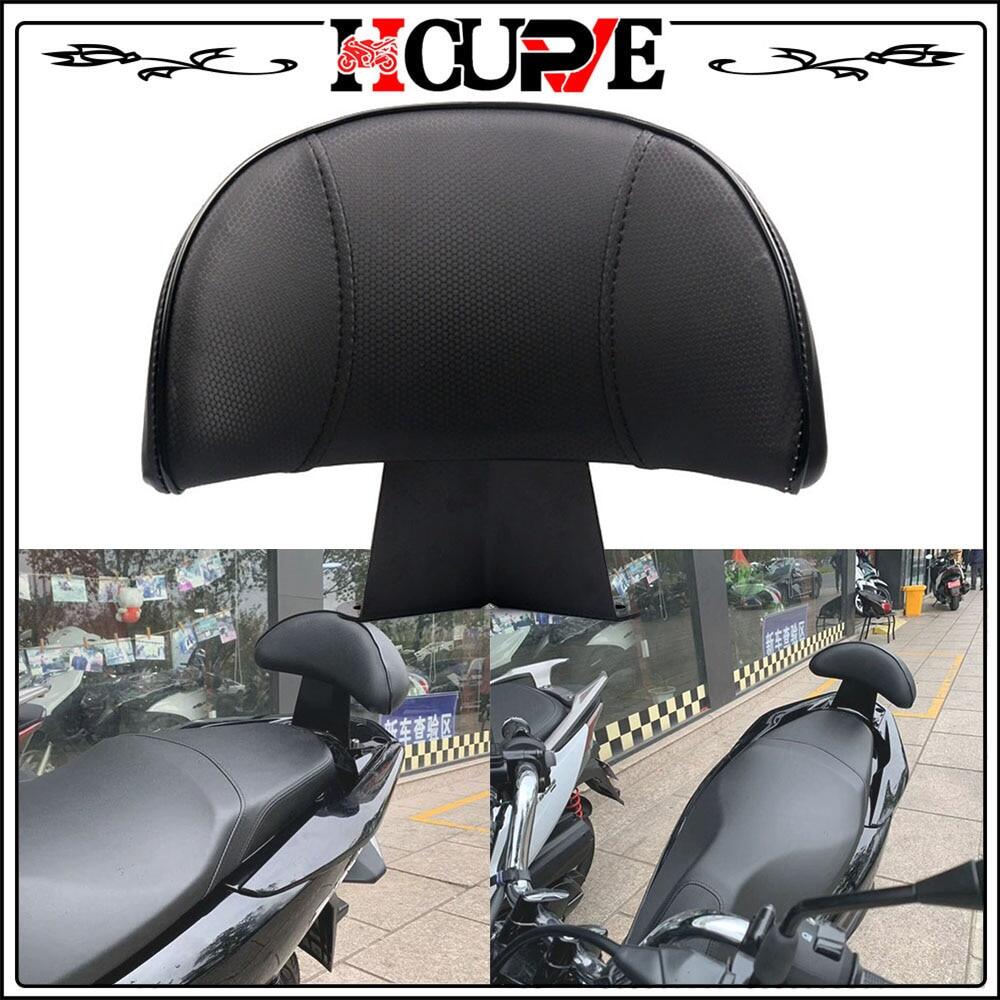 Sonline Motorcycle Backrest Support Cushion Back Pad Fit for PCX150 2014-2020 