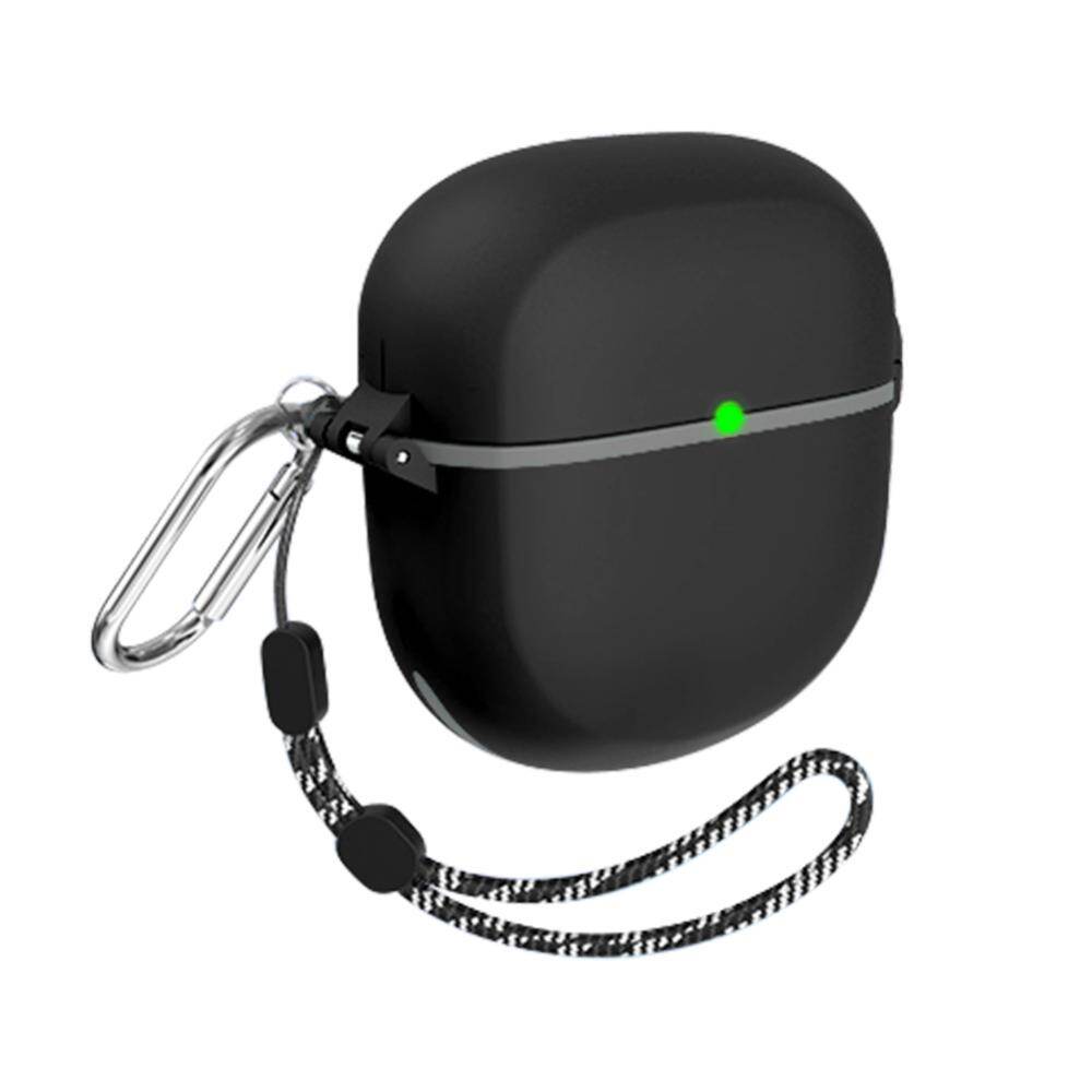 TPU PC Tai Nghe Tai Nghe Bìa Với Dây Buộc Móc Tai nghe không dây Bìa Cùng Snap Scratchproof Cho Tai nghe Bose QuietComfort Earbuds II