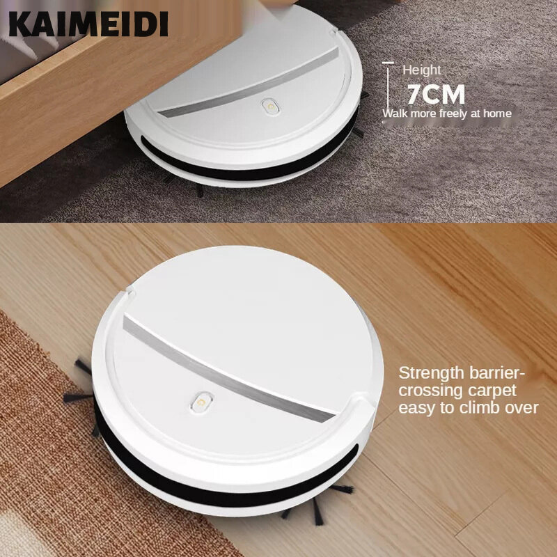 Kaimeidi robot quét nhà thông minh máy quét dễ dàng lần máy lau nhà tự động máy vệ sinh gia đình máy hút bụi ba trong một
