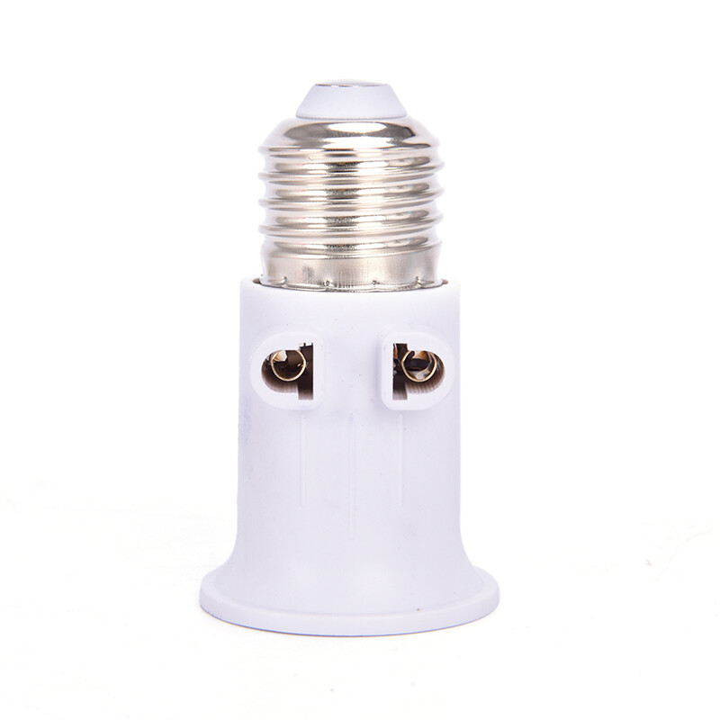Maurcey shunchang pbt chống cháy e27 bộ chuyển đổi bóng đèn đui đèn chuyển đổi ổ cắm với rắc cắm châu âu