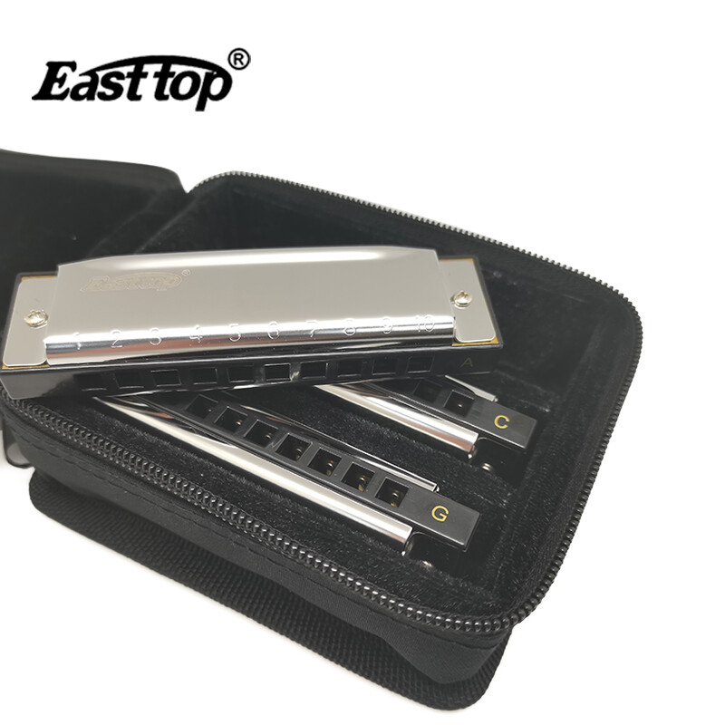 Diatoiric Blues eastern top Harrow, Blues ditombic 10 holes Flamingo tank set 3 key wave set adults and beginner birthday gift professional player