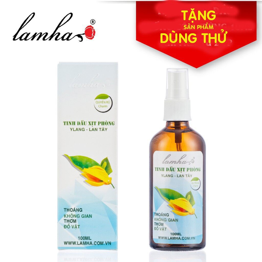 Tinh dầu xịt phòng lan tây lamha 100ml