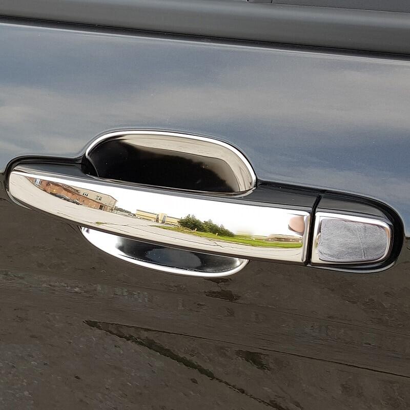 Stainless Steel Door Hle Cover Trims For Lada Vesta Sedan Universal SW Cross Car Essories