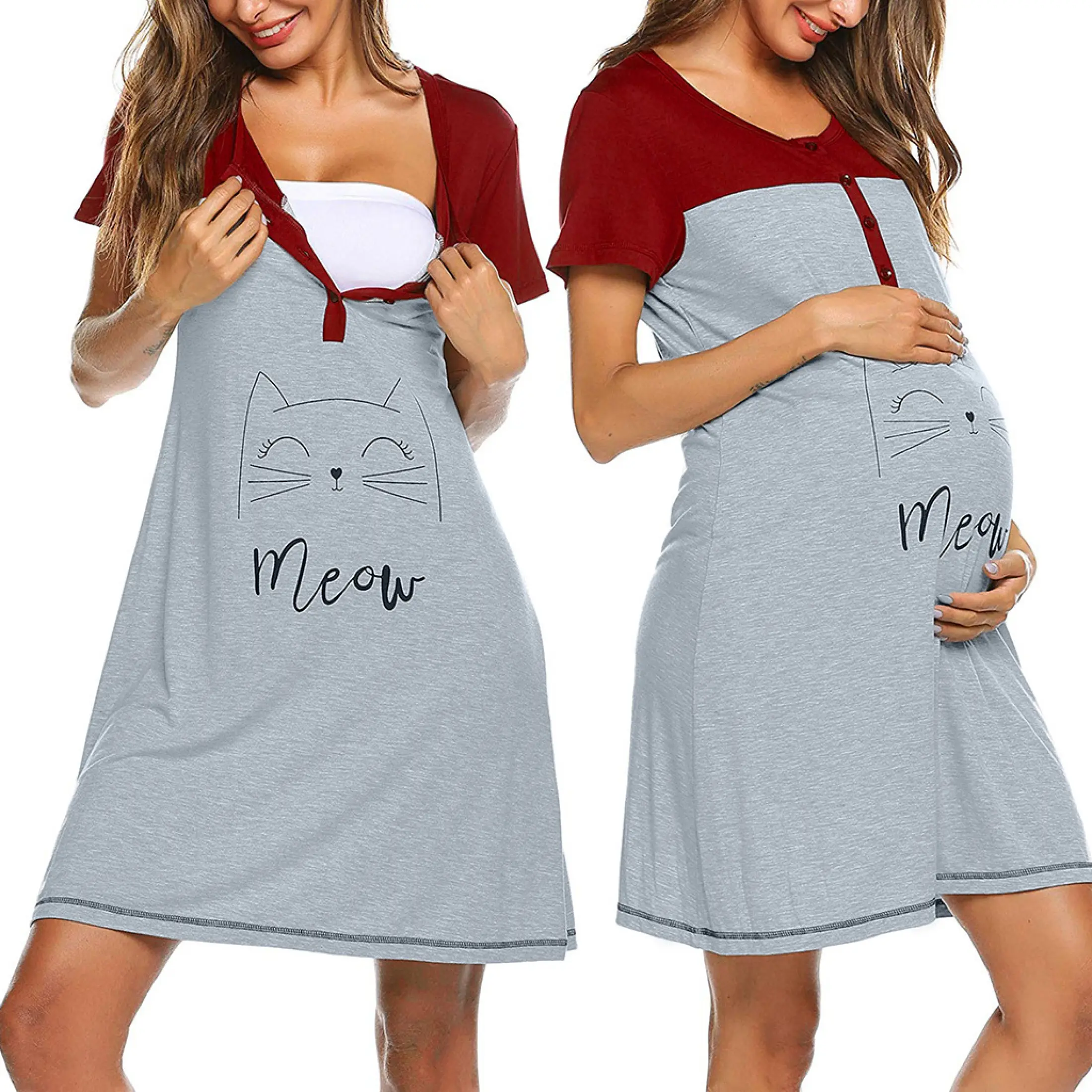 Long nursing nightdress Clearance