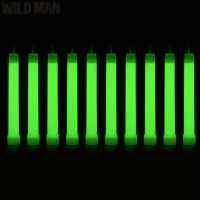 6 Inch Glow Light Sticks Waterproof Survival Kit Hiking Camping Gear
