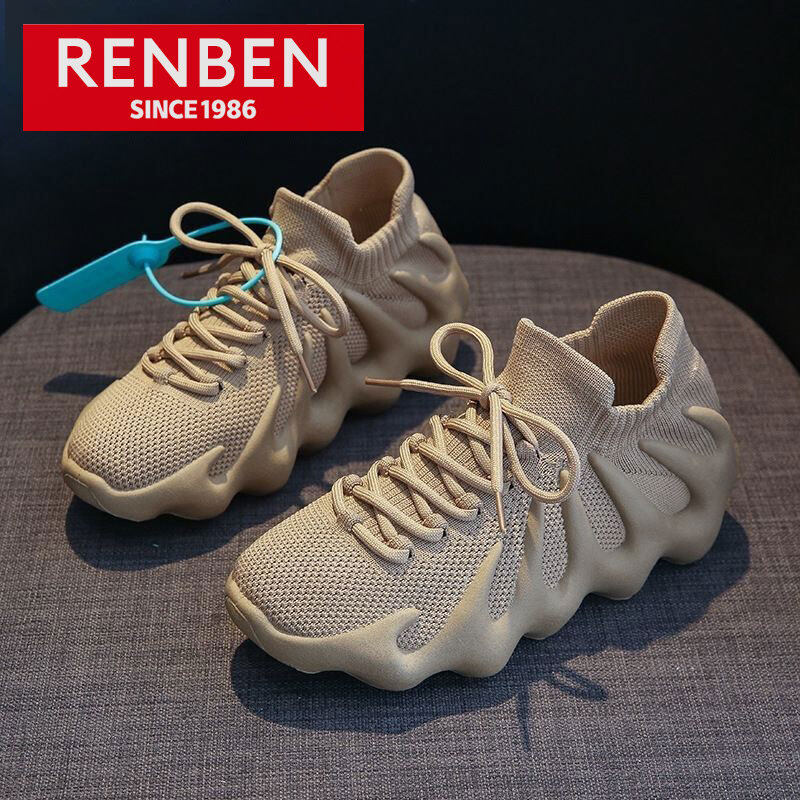 RENBEN Flying shoes women's new coconut shoes students all-match running sneakers