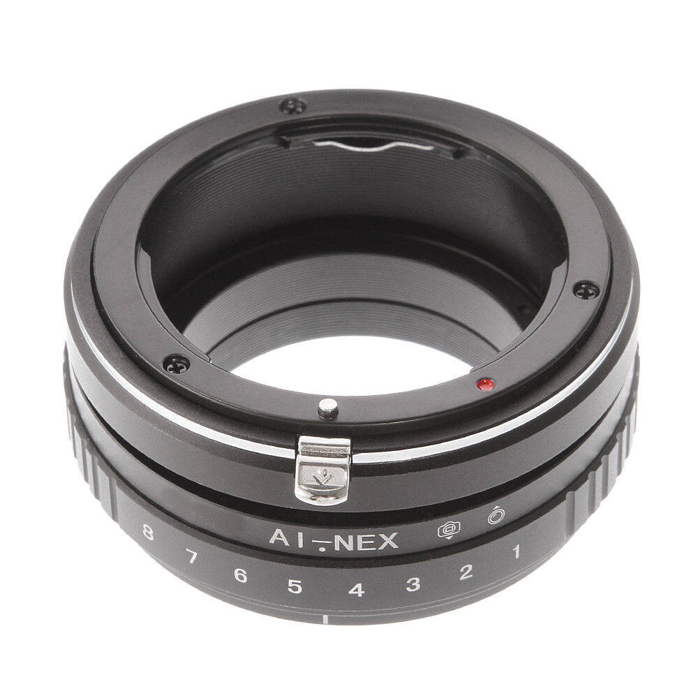 FOTGA Tilt Shift Adapter Ring for Nikon AI F Lens to Sony E Mount Camera