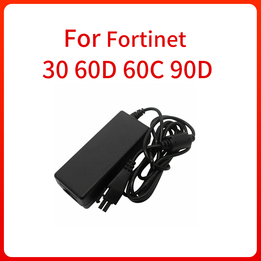PK Power AC/DC Adapter for Fortinet Fortigate-60 Firewall 12VDC Power Supply Cord