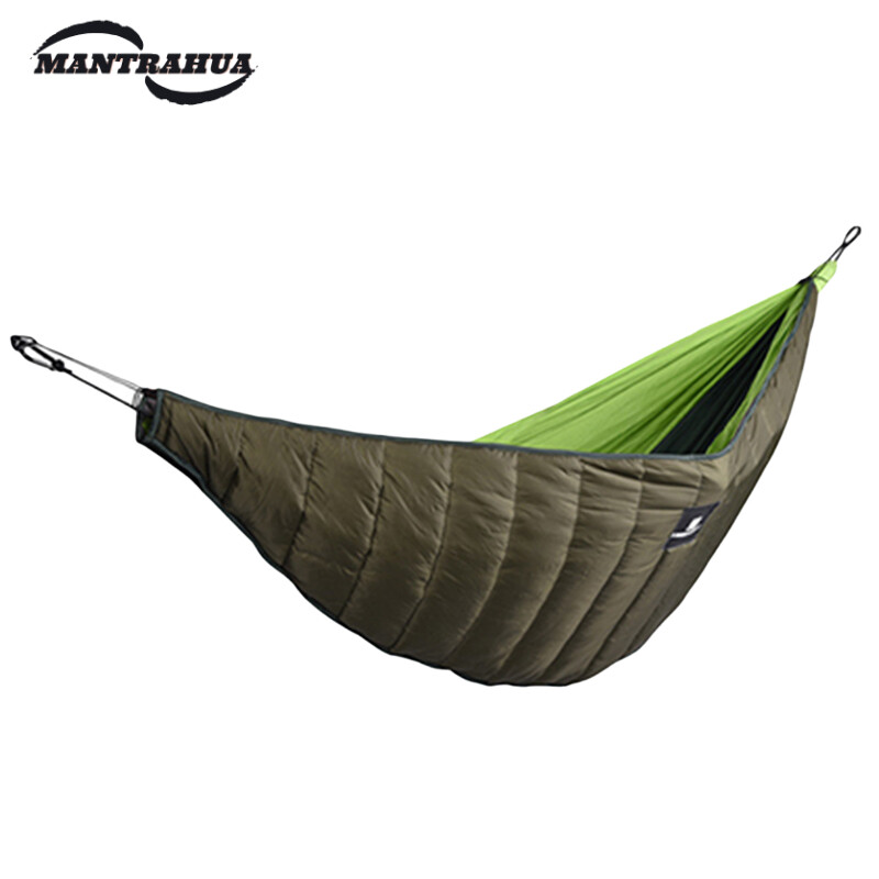 Võng Dài Ngoài Trời Mantrahua, Võng Phủ Gió Giữ Ấm Mùa Đông Dày Siêu Nhẹ