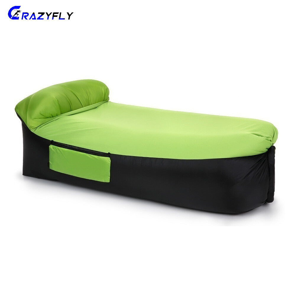 Ghế Dài Bơm Hơi Crazyfly, Sofa Hơi Giường Đi Văng Chống Rò Rỉ Chống Nước Tiện Dụng Cho Sân, Cắm Trại Bãi Biển