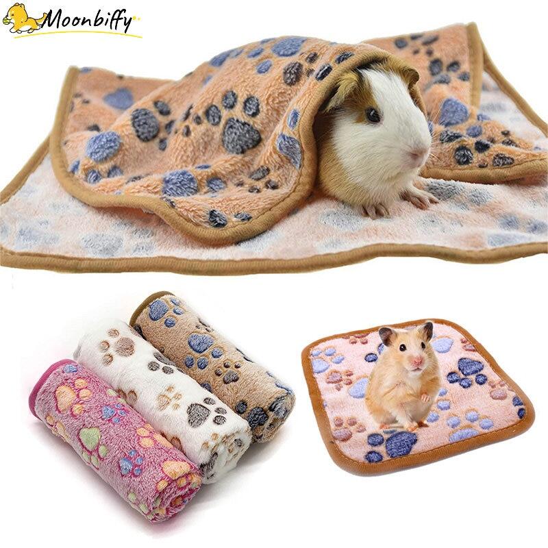 Hamster guinea Chăn Lợn mặt hàng thú cưng nhỏ mềm giường ấm Thảm ngủ