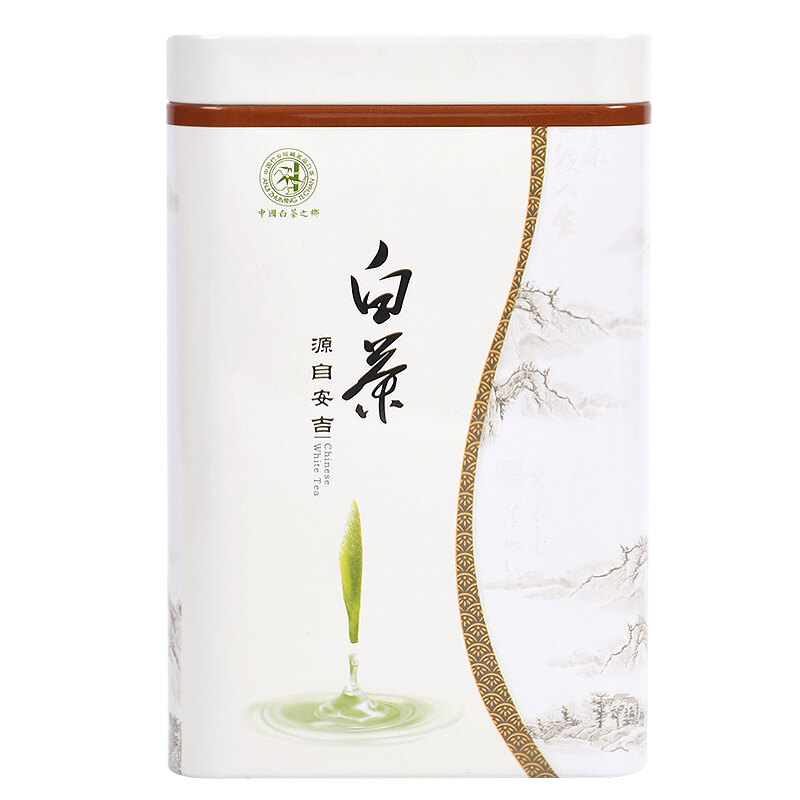 (Trà Trung Quốc) Trà Trắng Yuqian Anji Trà Trắng Quý Hiếm 50G Trà Xanh Hương Vị Luzhou Đóng Hộp