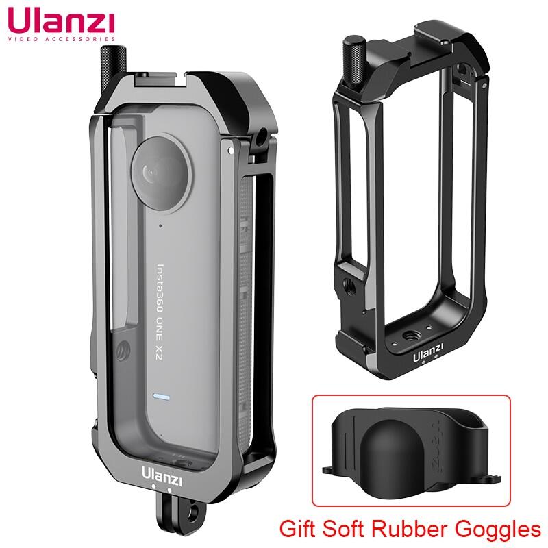 Insta360 khung bảo vệ khung máy ảnh hành động với đế lạnh khung máy ảnh gắn từ tính cho insta360 one x2