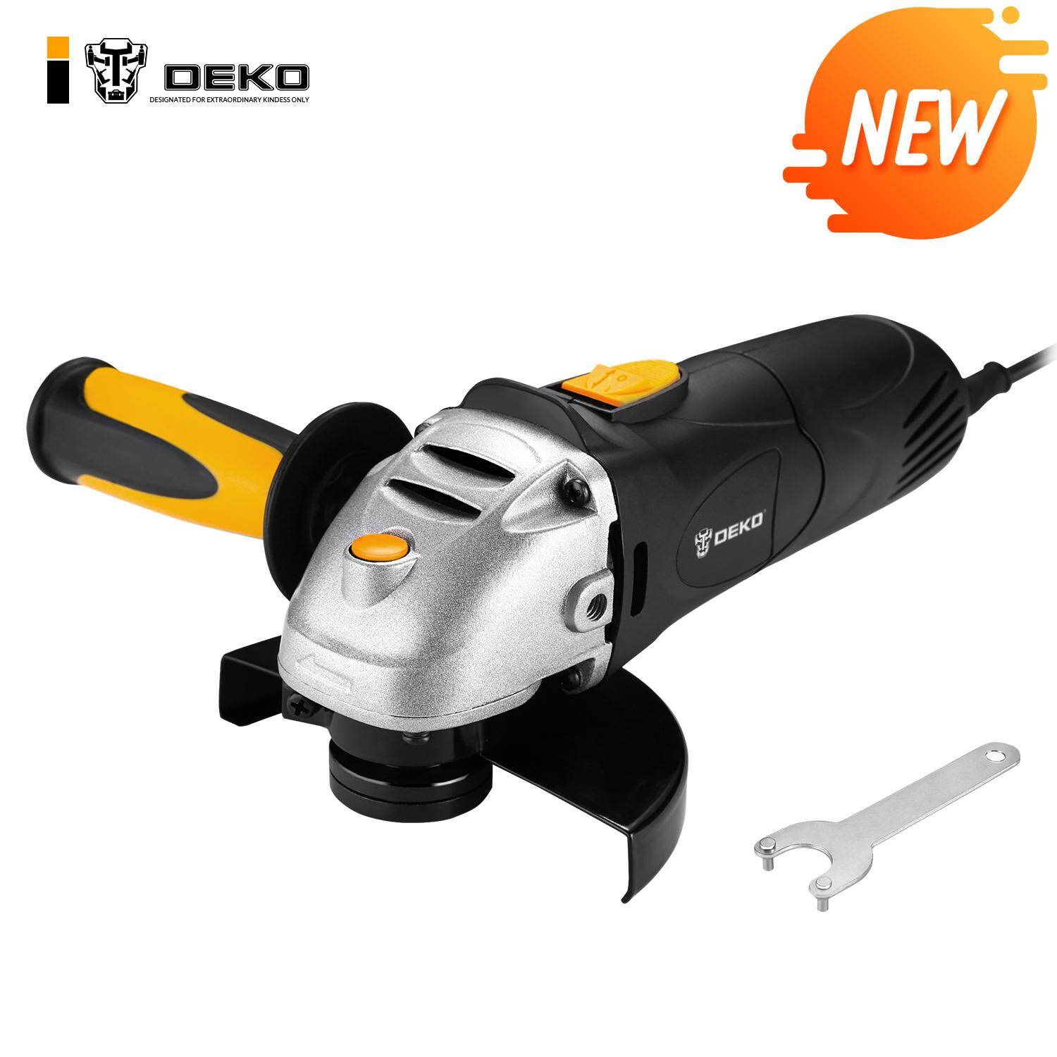 Máy Mài Góc DEKO 220V Máy Mài Điện M14 Dụng Cụ Điện Góc Mài Cắt Mài Gỗ Kim Loại