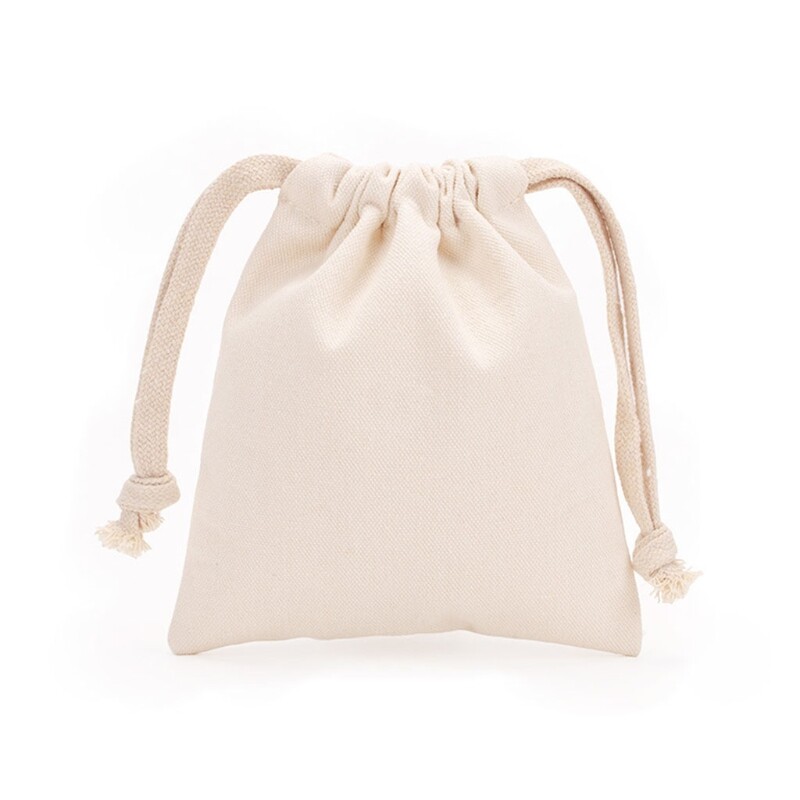 Túi Muslin Cotton Tái Sử Dụng Có Dây Rút Cho Tiệc Cưới Tại Nhà Đồ Dùng Giáng Sinh Túi Dây Rút Cotton Cho Trang Sức