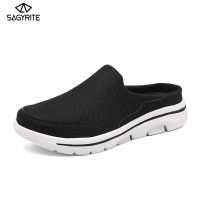 SAGYRITE Sneakers Cho Nam Giới Phụ Nữ Trọng Lượng Nhẹ Giản Dị Giày Nửa Dép Đi Trong Nhà Giày Đi Bộ Cộng Với Kích Thước 35-46