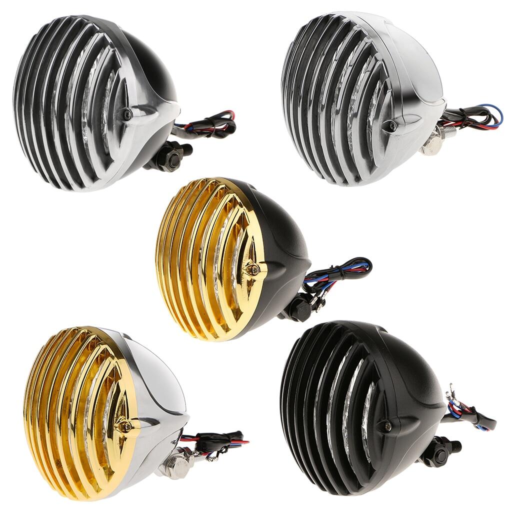 Đèn pha trước xe máy có nắp đậy cho bộ lắp ráp đèn pha xe máy bobber
