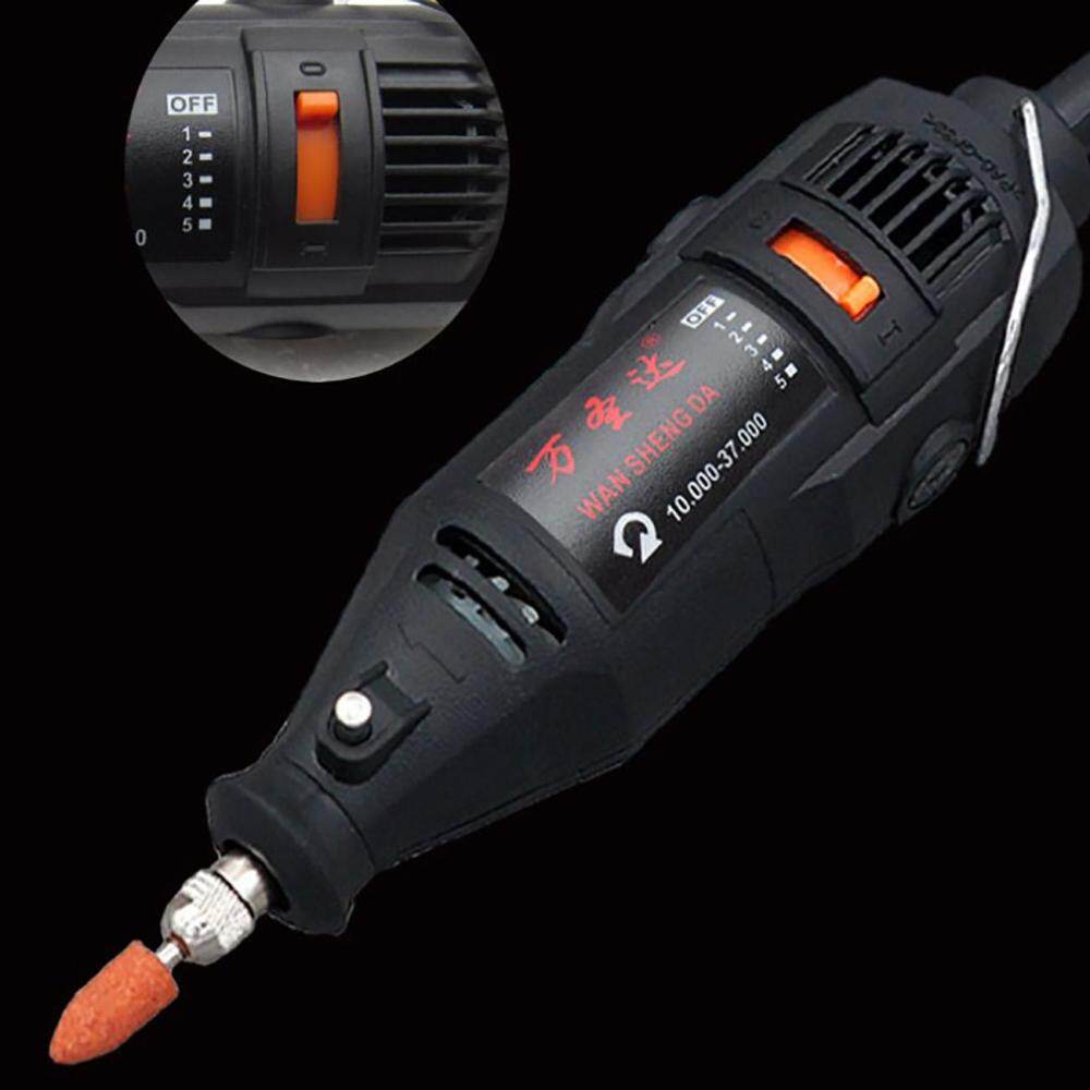 Dụng Cụ Quay Máy Mài Bộ Khoan Mini 220V 5 Tốc Độ Thay Đổi Được Sử Dụng Trong Ngọc Lục Bảo, Pha Lê, Ngọc Bích, Mã Não, Can, Kim Loại, Gỗ, PCB