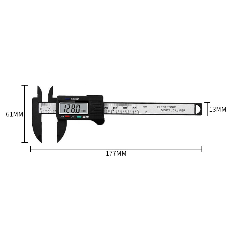 【Hot Sale】1 Pcs 100mm/150mm LCD Electronic Digital Vernier Caliper