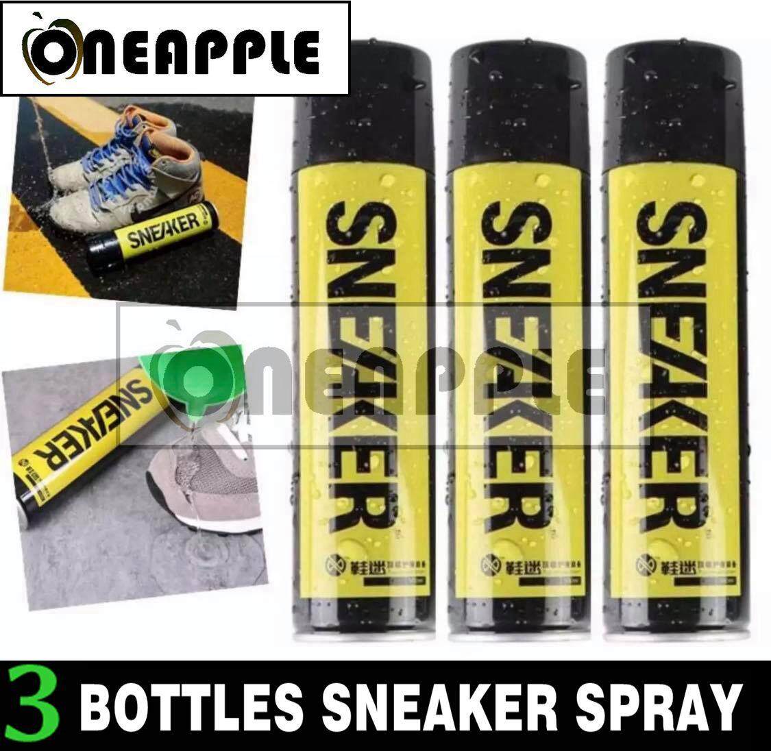 *EXPRESS SHIPPING* 3 Bottles Sneaker Waterproof Spray Anti-Stain For Shoe And Bag 300ML