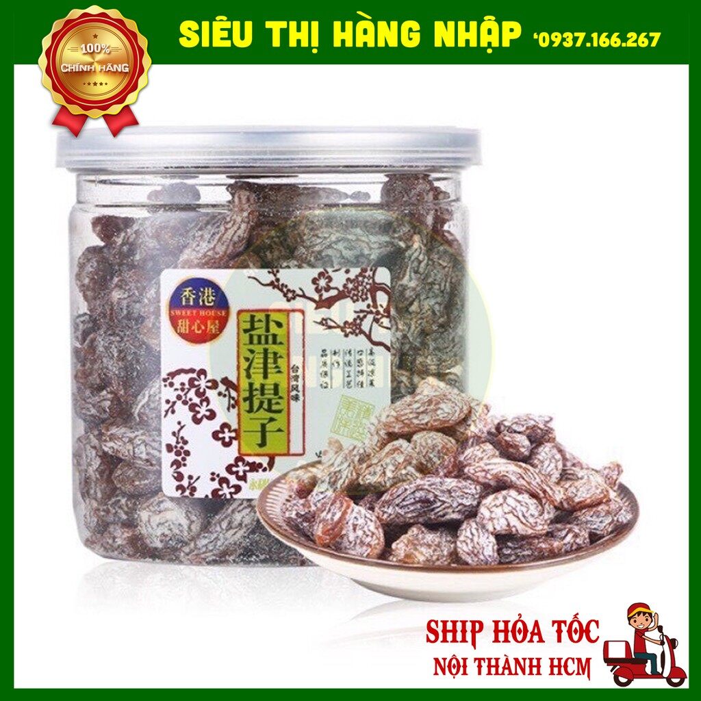 Ô mai xí muội nho Sweet House HongKong, omai siêu ngon