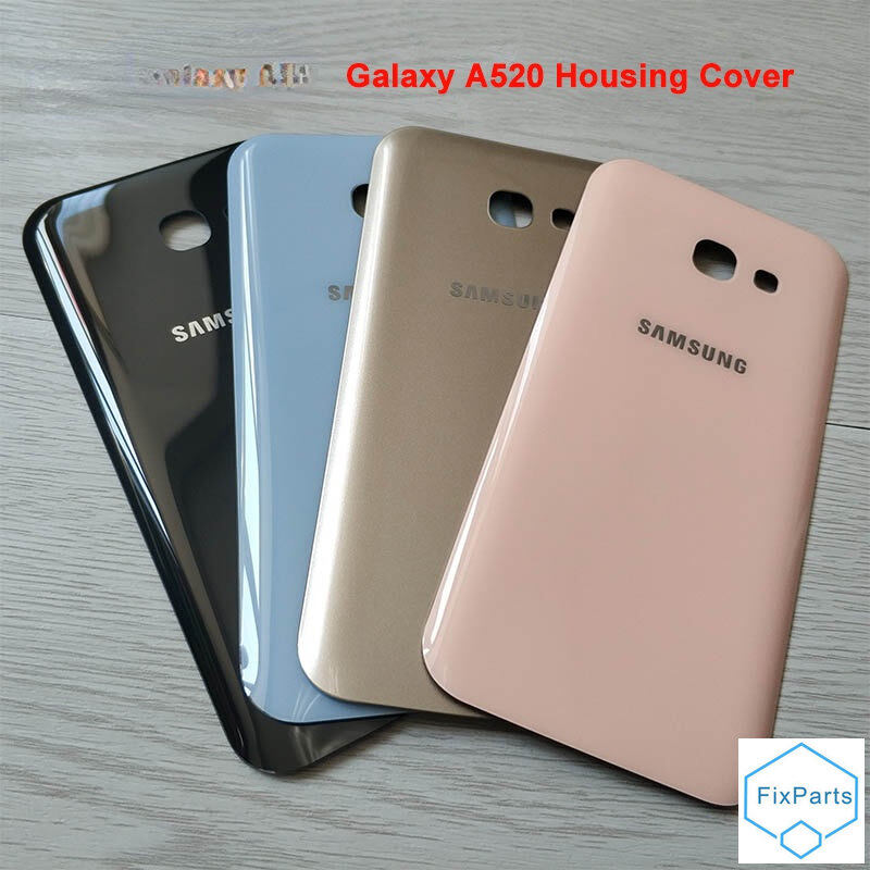 Cho samsung galaxy a5 2017 a520 nắp lưng vỏ kính cho samsung a5 2017 a520 thay thế cửa sau