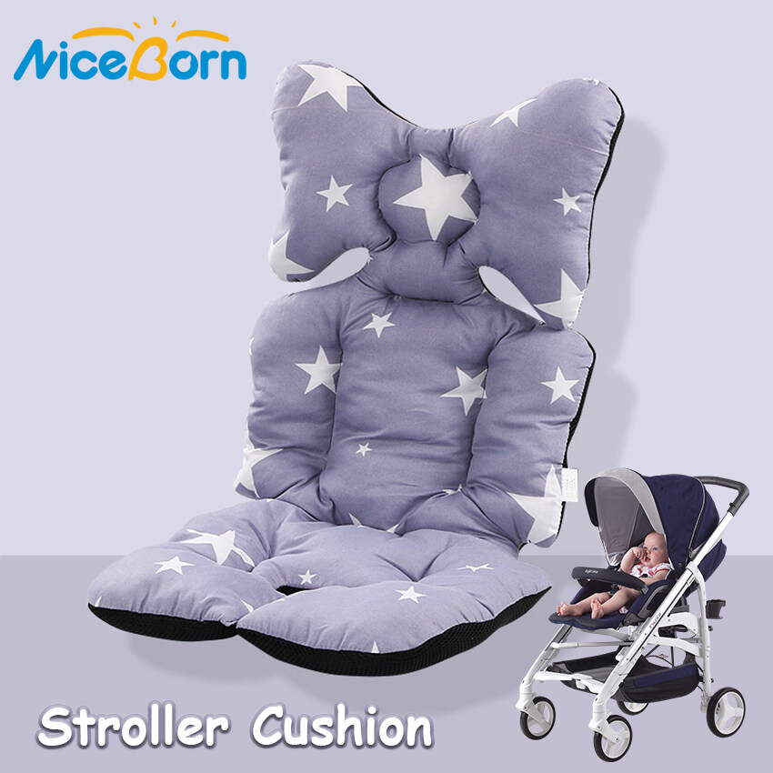 NiceBorn Baby Stroller Cushion Newborn Stroller Pad General Seat Cushion Stroller Seat Covers Soft Thick Pram Cushion Comfortable Baby Stroller Liner Stroller Mat Cover Accessories ราคา 224 บาท*ส่งฟรี
