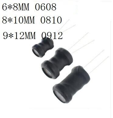 【Expert Recommended】 10pcs 6*8mm 0608 8*10mm 0810 9*12mm 0912 Power Inductor Inductance 2.2 3.3 4.7 100 220 330UH 10UH 22 33 47 470 uH 1MH 10MH 3.3MH