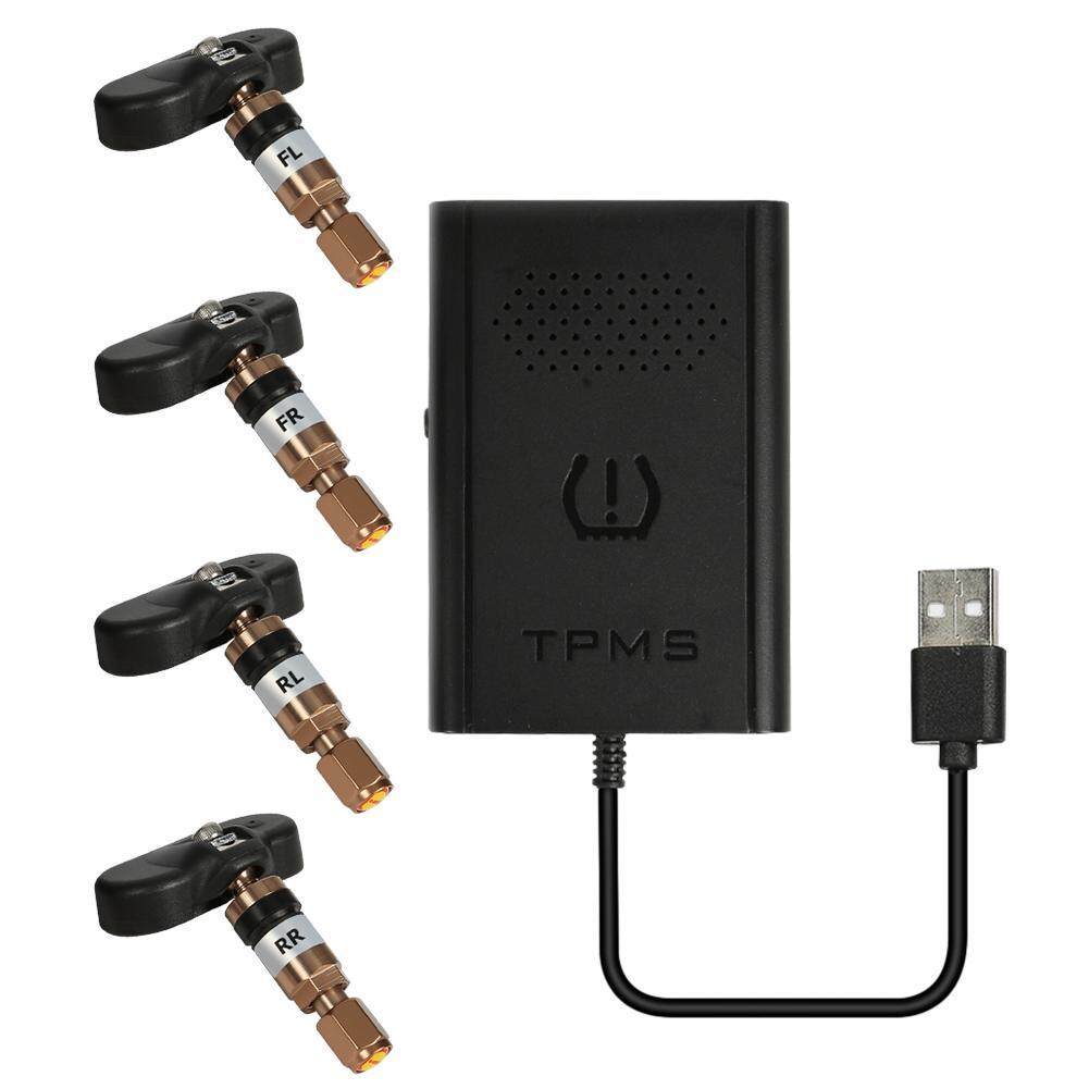 Motorcity USB รถแรงดันยาง TMPS + เซ็นเซอร์ภายในสำหรับที่นำทาง Android