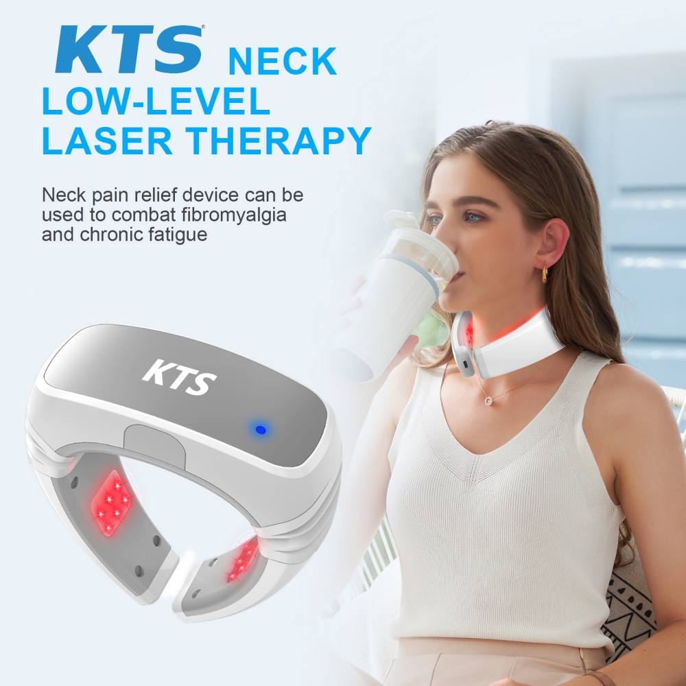 KTS New Neck Laser Massager Deep Massage Cervical Spine Non-irritating Deep Relaxation Wireless Massager Easy to Carry and Use Relieve Cervical Spine Pain and Shoulder Pain ราคา 2,199 บาท*ส่งฟรี