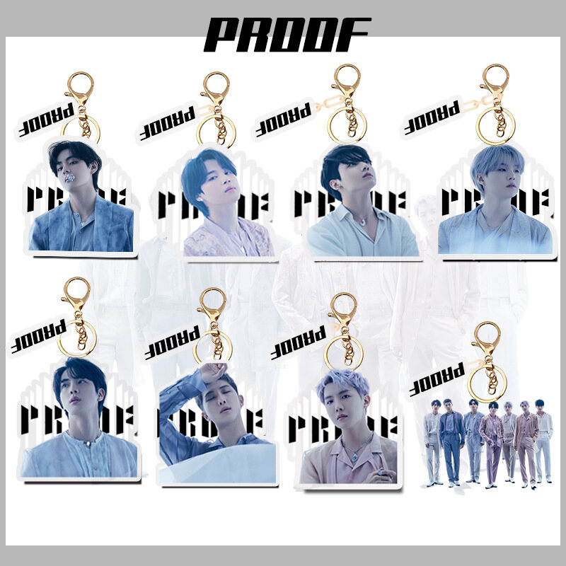 Móc khóa kpop bts móc chìa khóa acrylic chống nước 2022 quà tặng móc chìa khóa