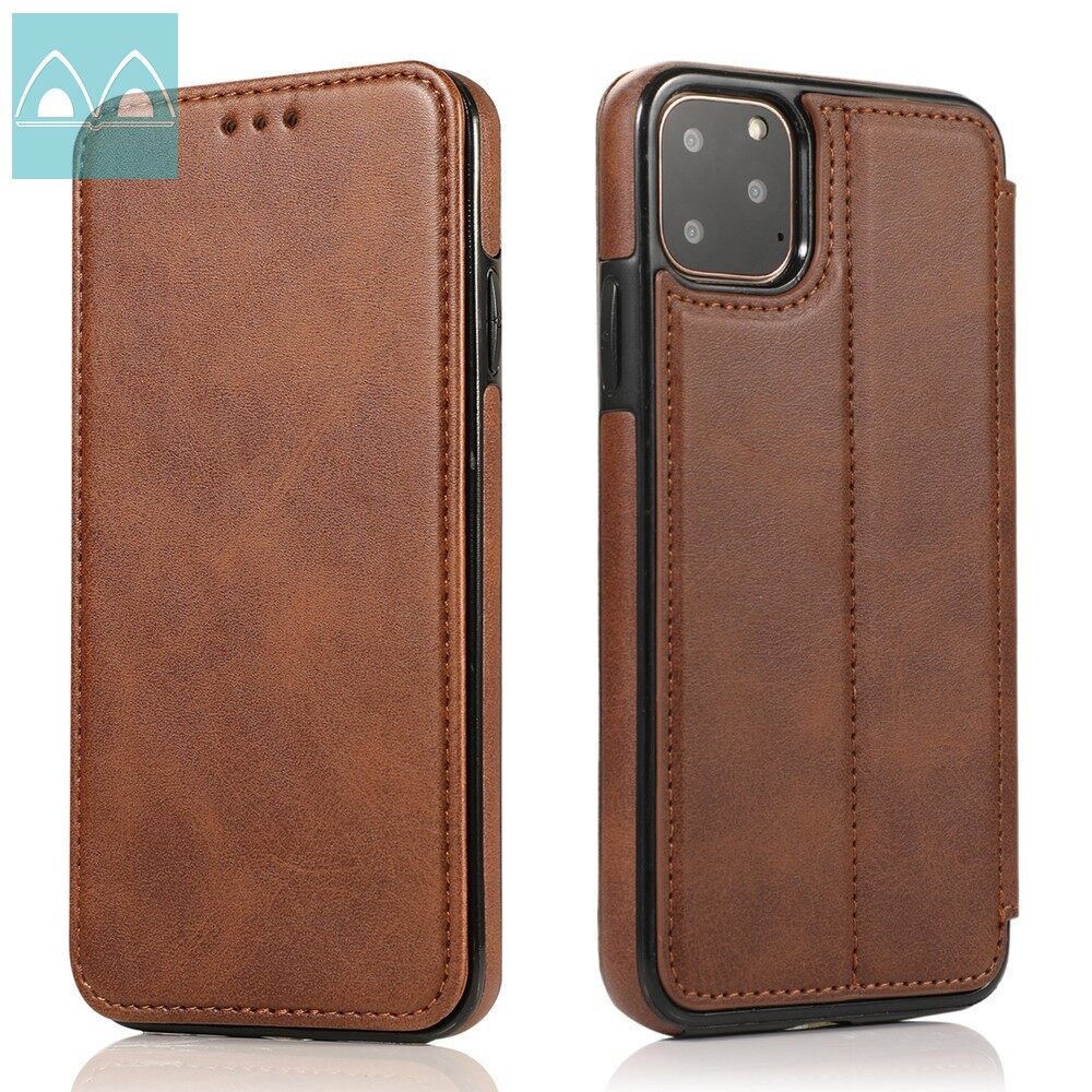 For Apple iPhone 14 13 12 11 Pro Max 12 13 Mini 6 6S 7 8 Plus SE 2020 X XR XS Max Leather Flip Case Magnetic Cover with Stand Card Holder Casing