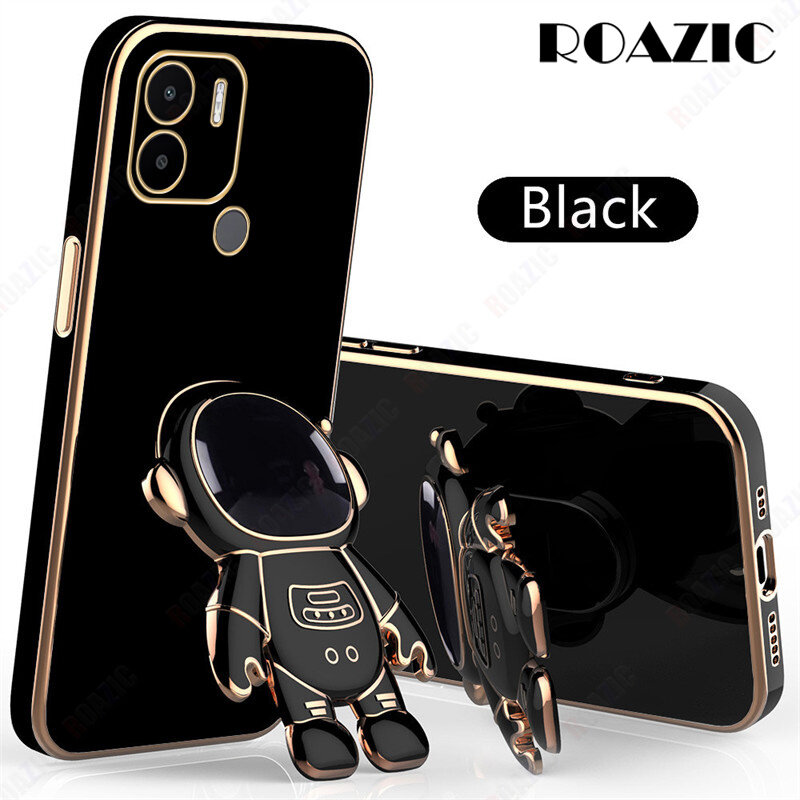 ROAZIC For Xiaomi Redmi A2+ A1+ Phone Case With Astronaut Holder Straight