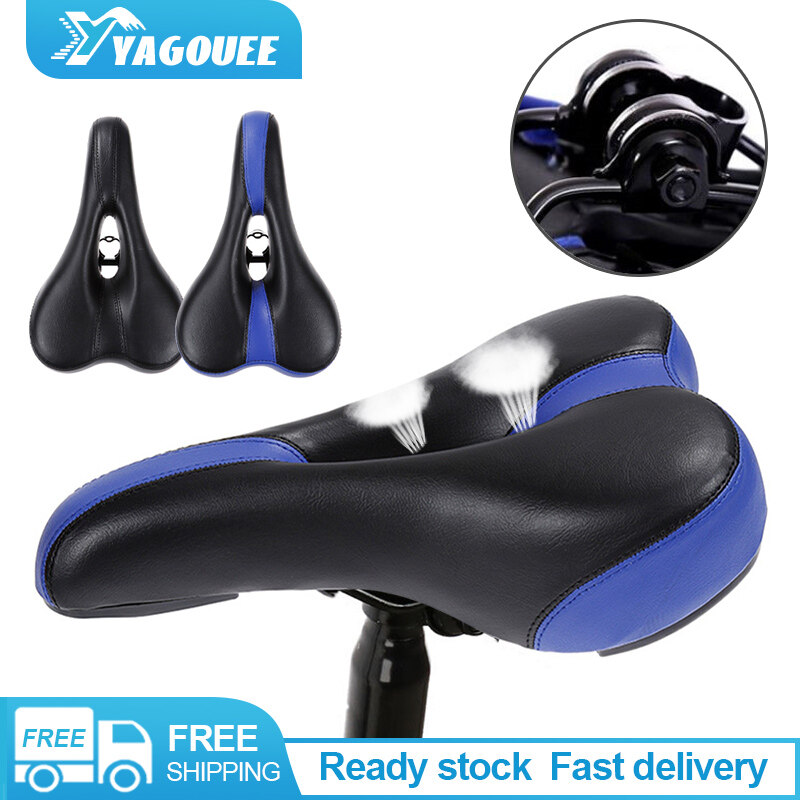 Yên xe đạp yên xe đạp đường trường leo núi mtb đệm đạp xe bọc gel da pu yên xe đạp chống sốc thoải mái