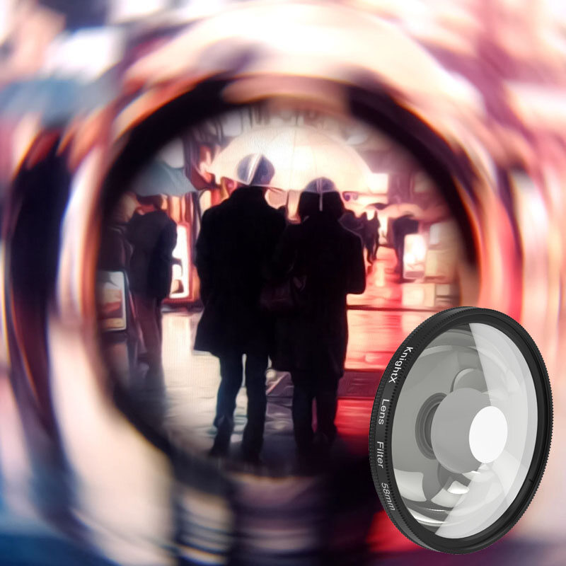 Swirl Special Effects Prism Lens Filter Swirl Black Hole Special Photography Accessories Filter