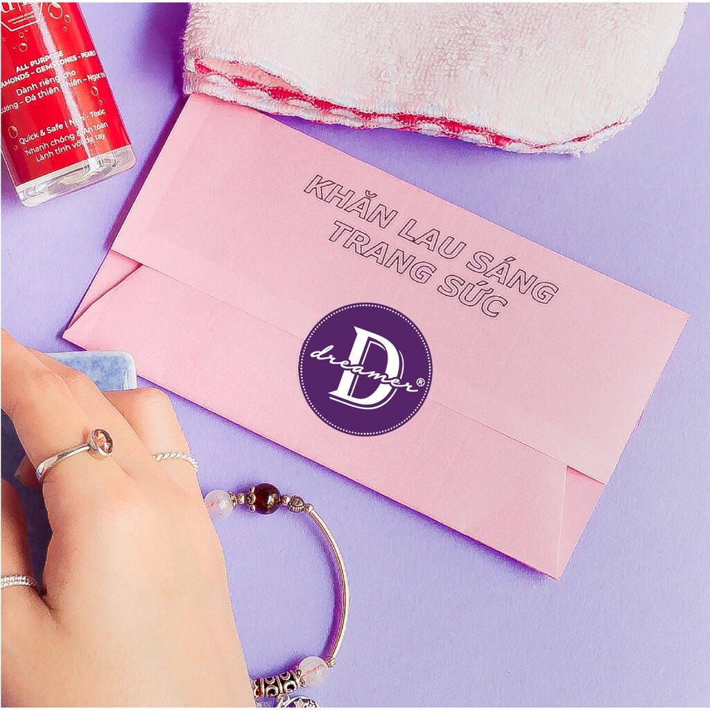 Khăn Lau Sáng Trang Sức Chuyên Dụng Ddreamer