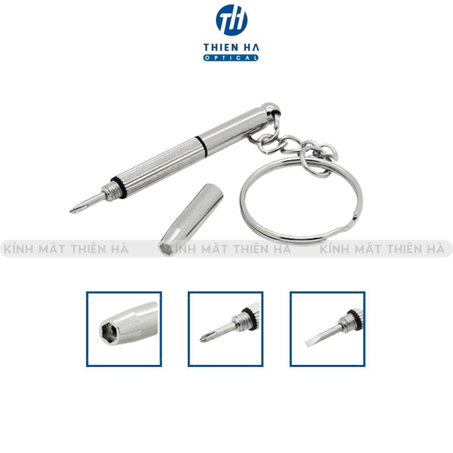 Tô vít vặn ốc mini vặn chỉnh sữ ốc gọng kính hoặc kính thời trang Thiên Hà OPTIC 2 đầu 4 cạnh và 2 cạnh chất liệu thép