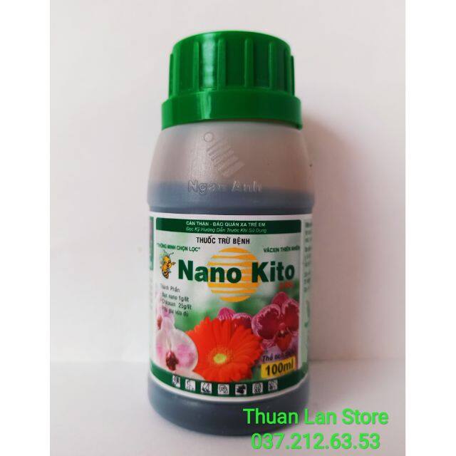 Thuốc trừ bệnh nano kito 2,6sl chai 100ml