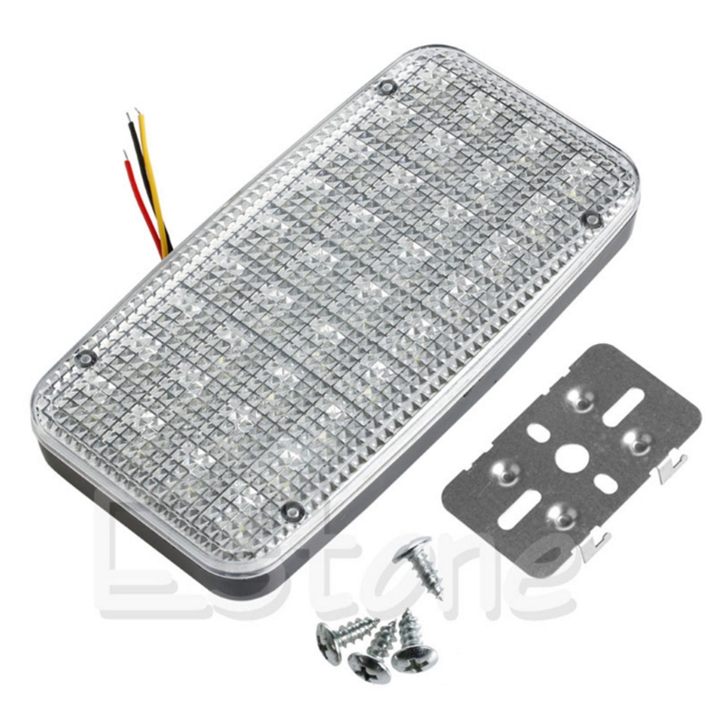 Vòm xe ô tô led 36 màu trắng đèn trần nội thất trần nhà dc 12v nóng