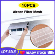 10pcs Cutable Anti-Dust Air Conditioner Outlet Filters