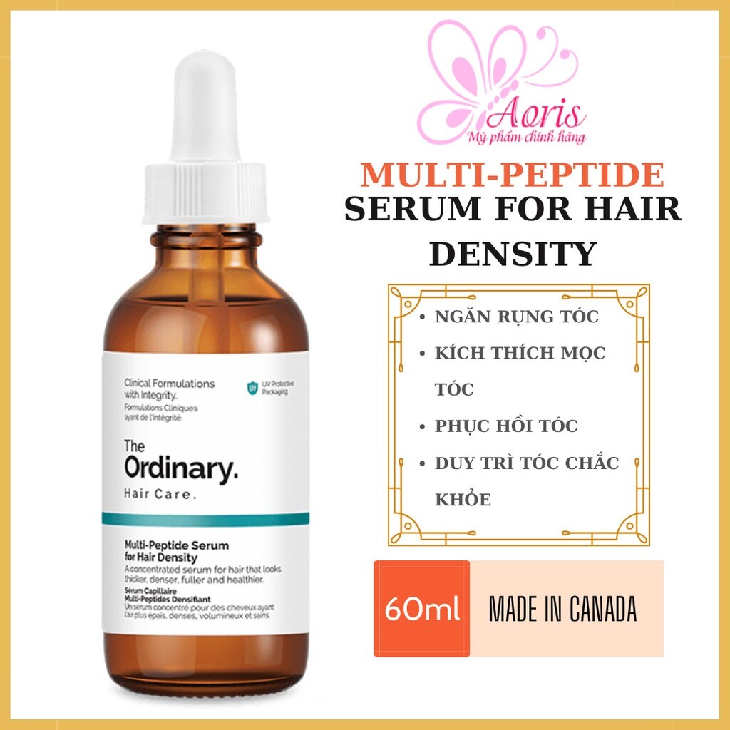 Serum Dưỡng Tóc, Kích Thích Mọc Tóc - Multi-Peptide Serum For Hair Density – The Ordinary.