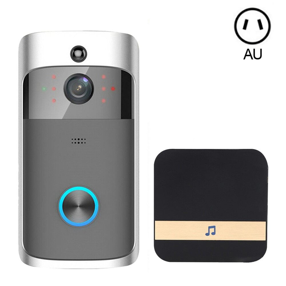 1080P Smart Video Doorbell WiFi Wireless Intercom Door Ring Bell Security Camera 