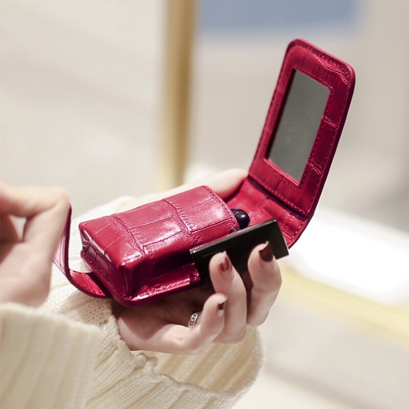 Túi Đựng Mỹ Phẩm Cho Nữ Túi Đựng Son Môi Có Gương Chất Lượng Cao Thời Trang Mini Bag Nữ