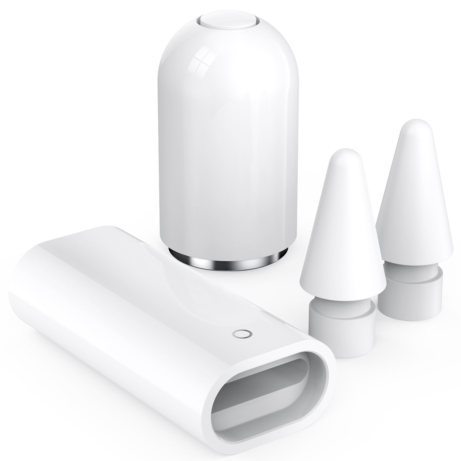 Tương thích với bút chì Apple hệ 1-đầu bút chì & nắp bút & Bộ chuyển đổi sạc