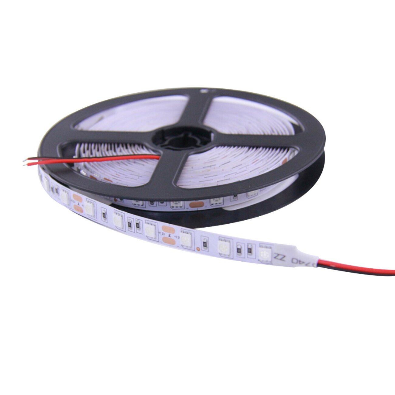 Ưu Đãi Nóng Dải Đèn LED 5M 5050 SMD 300 Băng Đèn Thần Tiên Tự Làm Linh Hoạt DC 12